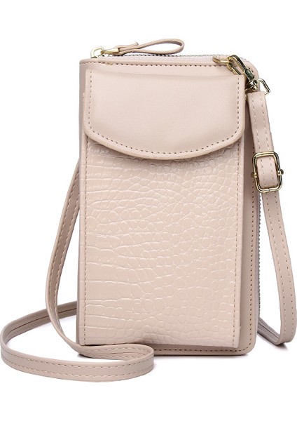 Crossbody Dikey Kapaklı Omuz Çantası (Yurt Dışından)