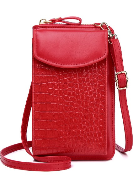 Crossbody Dikey Kapaklı Omuz Çantası (Yurt Dışından)