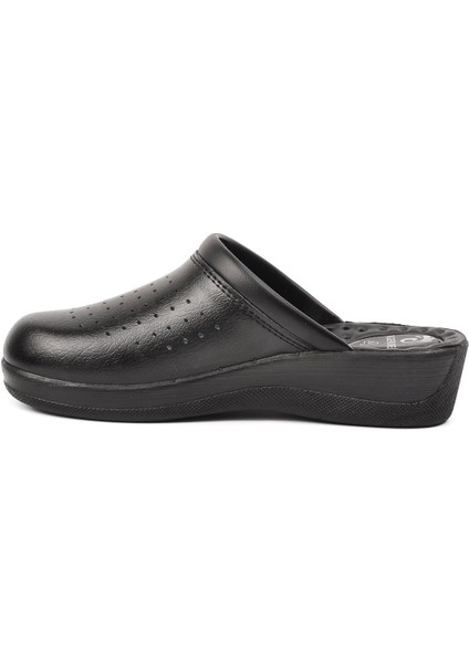 606003 Siyah Önü Kapalı Sabo Kadın Terlik fiyatları