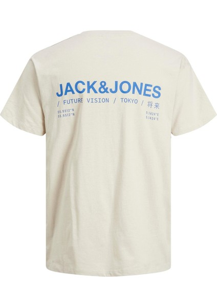 Jcomono Vısıon Tee Ss Crew Neck Ln Beyaz Erkek T-Shirt 12215655-Moonb fiyatları