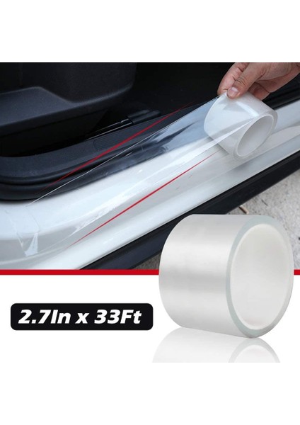 ARAÇ KAPI EŞİĞİ KORUMA FİLMİ 11 CM X 4 METRE