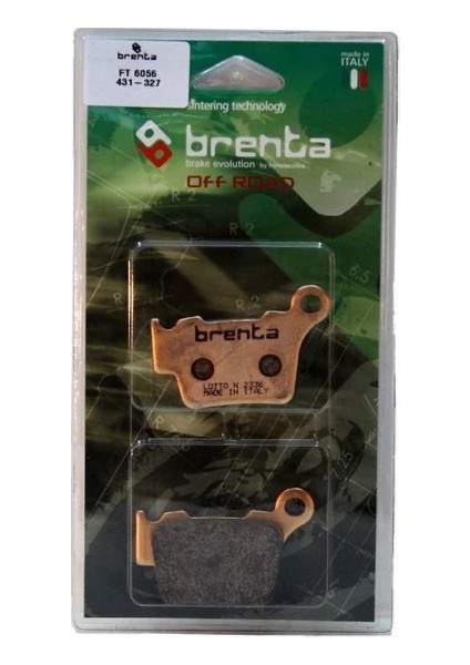 Yamaha WR250 R / WR250 x Arka Fren Balatası Sinmetal