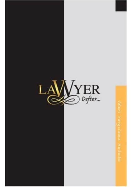 Lawyer Defter - İdari Yargılama Hukuku Notlu Öğrenci Defteri