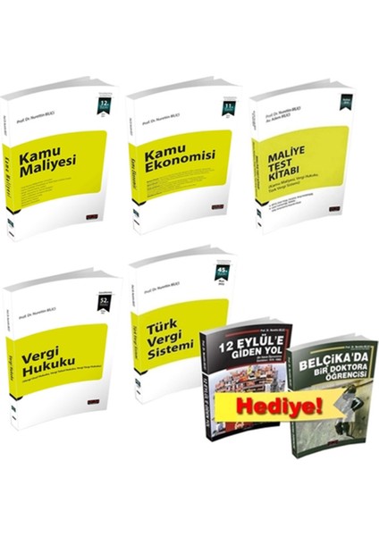 Vergi ve Maliye Konu Soru Seti - Nurettin Bilici
