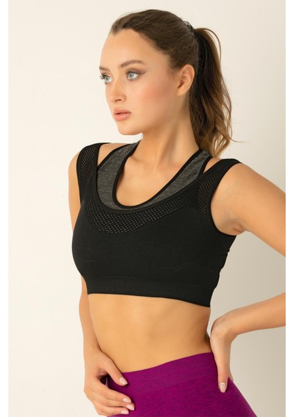 Seamless Melange Büstiyer