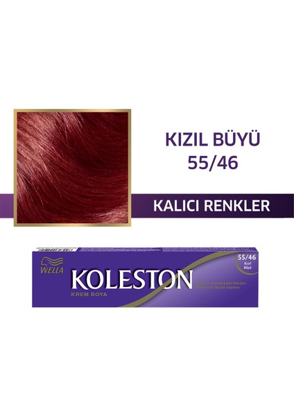 Wella Koleston Single 55/46 Kızıl Büyü