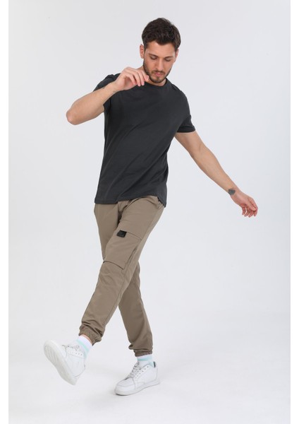 Oversize Fit Pamuklu Kısa Kollu Basic Uniseks Pis Yaka Tişört