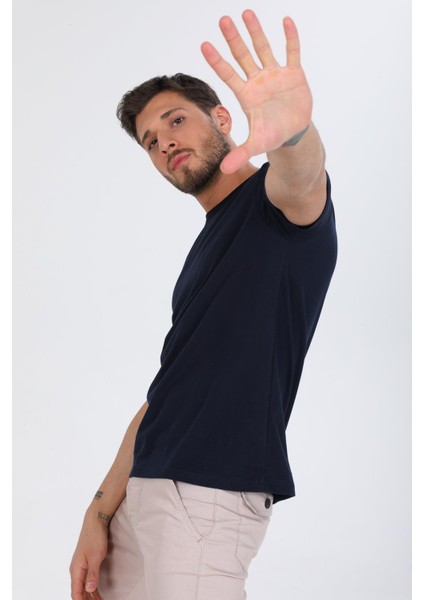 Oversize Fit Pamuklu Kısa Kollu Basic Uniseks Pis Yaka Tişört modelleri