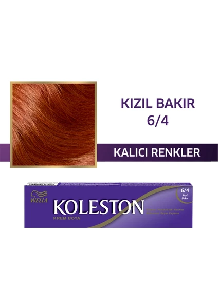 Wella Koleston Single 4/6 Kızıl Viyole