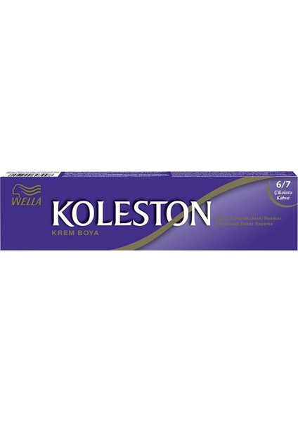 Wella Koleston Single 6/7 Çikolata Kahve