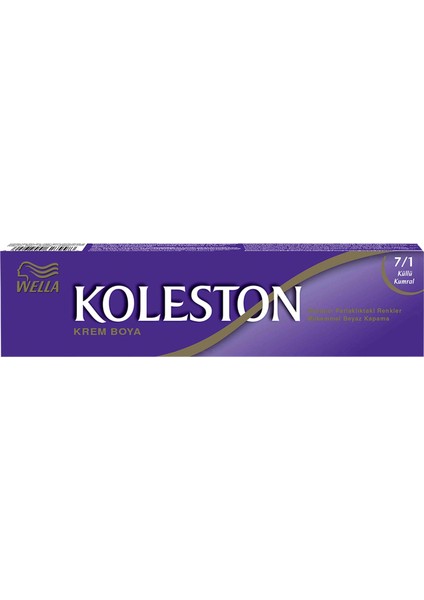 Wella Koleston Single 7/1 Küllü Kumral