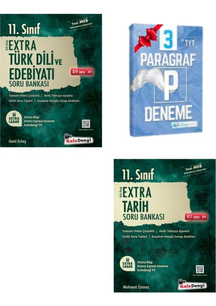 11.Sınıf Extra Edebiyat ve Tarih Soru Bankası