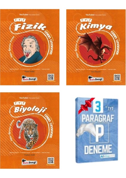 TYT Fizik Kimya ve Biyoloji Soru Bankası