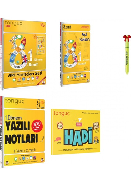 LGS 8. Sınıf 1.dönem Akıl Haritaları Yazılı Notları Akıl Notları Hadi