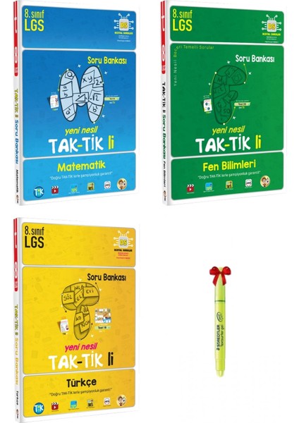 LGS 8. Sınıf Taktikli Matematik Fen Bilimleri ve Türkçe