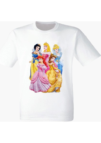 Bes Prenses Beyaz Tshirt