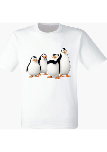 Madagascar Beyaz Tshirt