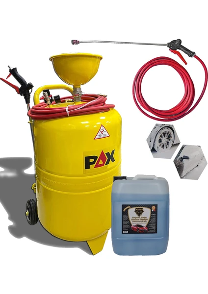 Pax 100 Litre Köpük Püskürtme Tankı ve 20 Litre Cilalı Köpük