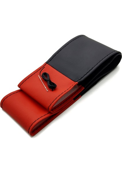 Volkswagen Passat B8 Direksiyon Kılıfı Iki Renkli Kırmızı-Siyah