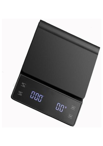 Zamanlayıcı ile Elektronik Mutfak Ölçeği Dijital Ölçekli Akıllı Kahve Ölçekli Hassas Ölçekler Ev Gıda Ölçeği Ağırlık Ölçeği 3kg / 0.1g | Mutfak Terazi (Yurt Dışından)