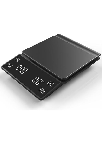Zamanlayıcı ile Elektronik Mutfak Ölçeği Dijital Ölçekli Akıllı Kahve Ölçekli Hassas Ölçekler Ev Gıda Ölçeği Ağırlık Ölçeği 3kg / 0.1g | Mutfak Terazi (Yurt Dışından)