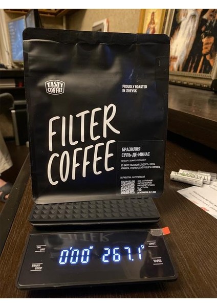 Zamanlayıcı ile Elektronik Mutfak Ölçeği Dijital Ölçekli Akıllı Kahve Ölçekli Hassas Ölçekler Ev Gıda Ölçeği Ağırlık Ölçeği 3kg / 0.1g | Mutfak Terazi (Yurt Dışından)