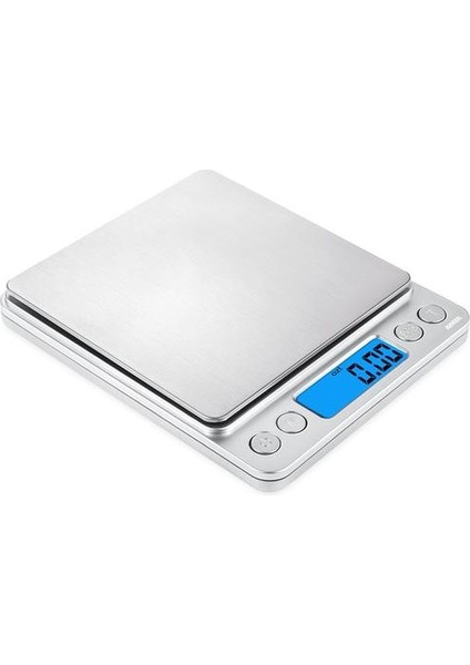 3000G / 0.1g Dijital Mutfak Terazi Taşınabilir Elektronik Terazi Cep LCD Hassas Takı Ölçeği Ağırlık Dengesi Mutfak Aletleri (Yurt Dışından)