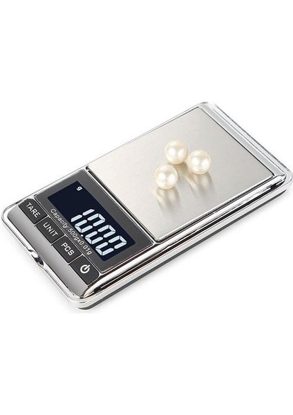 Dijital Cep Ölçeği, Hassas 0.01G Mini Takı Gram Ölçeği, 6 Birim Dönüşümlü LCD Ekranlı Mini Ölçeği, Tarare, Otomatik Kapalı (Yurt Dışından)