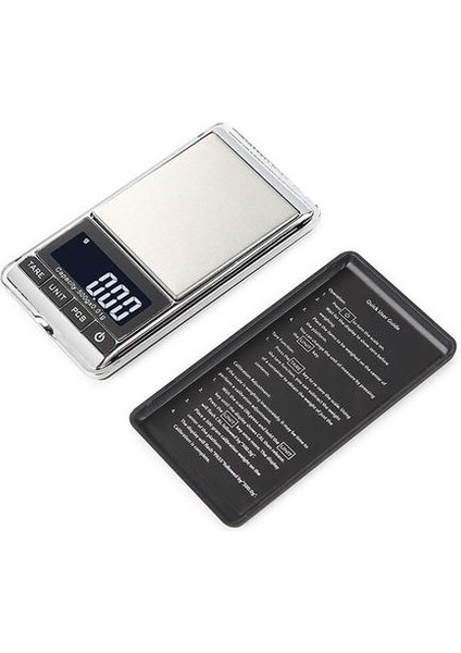 Dijital Cep Ölçeği, Hassas 0.01G Mini Takı Gram Ölçeği, 6 Birim Dönüşümlü LCD Ekranlı Mini Ölçeği, Tarare, Otomatik Kapalı (Yurt Dışından)
