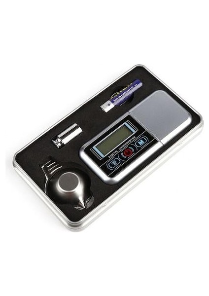Yüksek Hassasiyetli Elektronik Takı Ölçeği LCD Turuncu Aydınlatmalı Ekran Ekran Mini Dijital Dinamometre (Yurt Dışından)