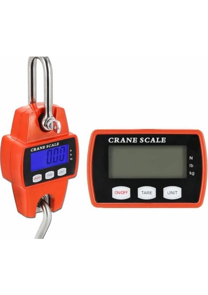 Mini Vinç Ölçeği Taşınabilir LCD Dijital Elektronik Denge Asılı Terazi Ev Çiftlik Pazarı Için Ağır Hizmet Kilo Aracı (Yurt Dışından)