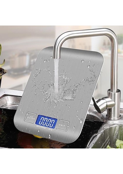 Mutfak Tartı Ölçeği Gıda Diyet Posta Dengesi Ölçüm Aracı LCD Elektronik Terazi (Yurt Dışından)