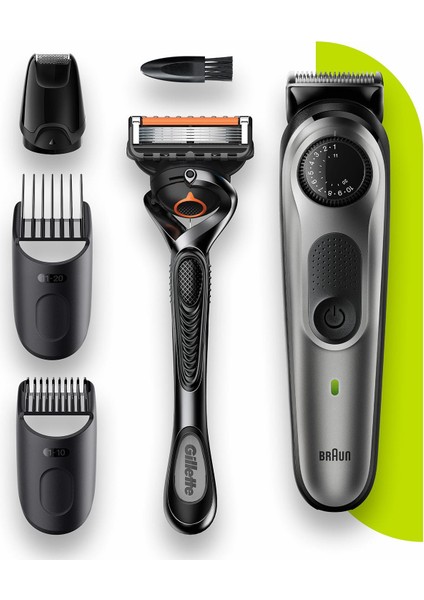 Bt 5365 Ayarlanabilir Taraklı Saç & Sakal Şekillendirici Gillette Hediye