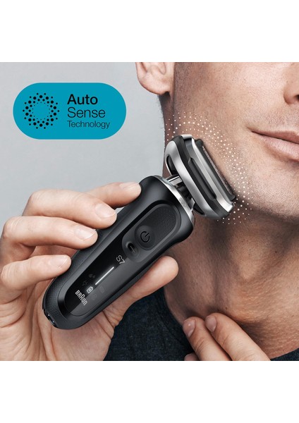 Yeni Seri 7 N7200cc Kablosuz Tıraş Makinesi, SmartCare, AutoSense, 360° Flex, Islak & Kuru