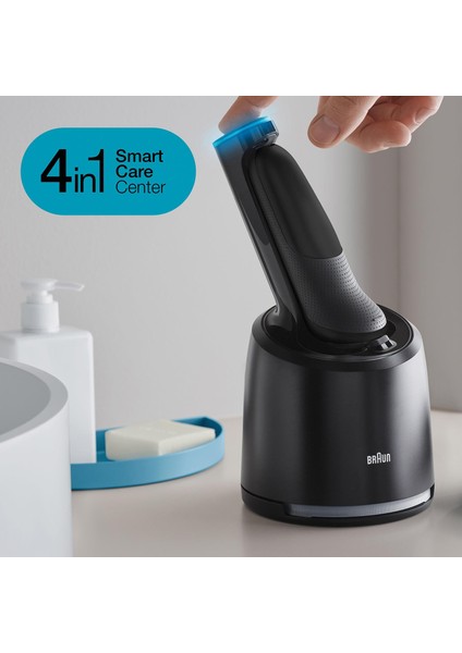 Yeni Seri 7 N7200cc Kablosuz Tıraş Makinesi, SmartCare, AutoSense, 360° Flex, Islak & Kuru
