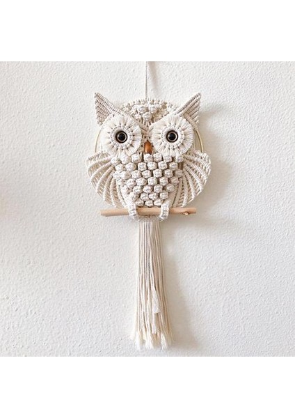 15 * 65 cm Nordic Stil Baykuşlar Rüya Alıcı Pamuk Makrome Duvar Asılı El Yapımı Püsküller Dreamcatcher Ev Dekorasyon Birçok Stiller | Dekoratif Gobiyeller (Yurt Dışından) modelleri