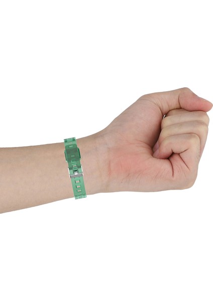 Huawei Watch Fit 2 ile Uyumlu Transparan Kordon Şeffaf Glacier Spor Kayış Turuncu fırsatları