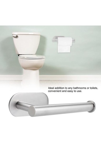 Duvar Montajı Tek Tuvalet Kağıdı Tutucu Banyo Aksesuarı Için Paslanmaz Çelik Doku Rulo Raf | Kağıt Tutucular (Yurt Dışından) modelleri