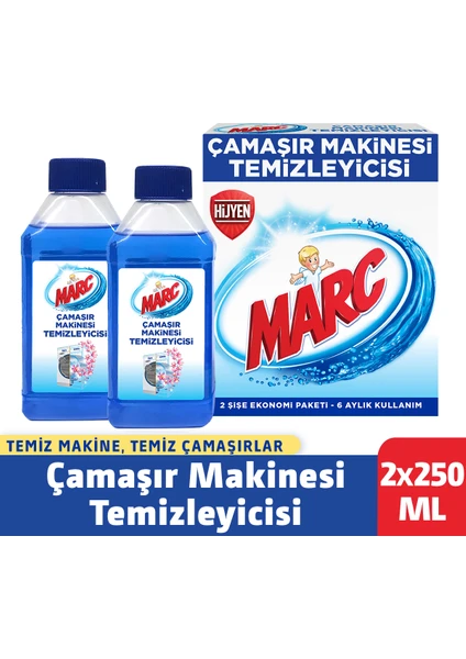 Çamaşır Makinesi Temizleyicisi 2x250 ml