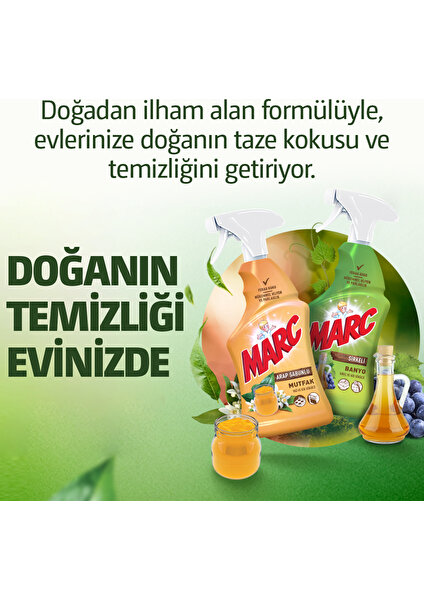 Mutfak Yüzey Temizleyici Sprey Arap Sabunlu 750 ml