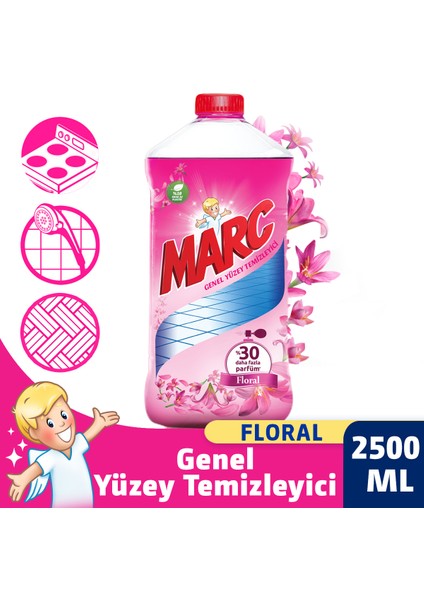 Yüzey Temizleyici Floral 2500 ml