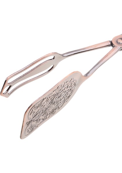 Pasta Tong Salatası Barbekü Mutfak Yemek Yiyecek Hizmet Madde Aracı Bronz #3 fırsatları