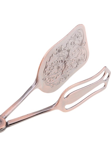 Pasta Tong Salatası Barbekü Mutfak Yemek Yiyecek Hizmet Madde Aracı Bronz #3 indirimleri