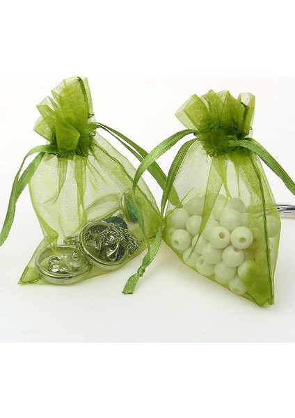 Organza Hediye Çantaları 4 Adet modelleri