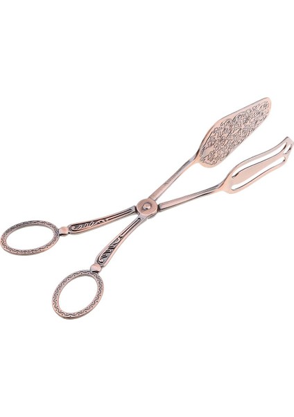 Metal Pasta Maşaları Tatlı Düğün Ekmek Bar Salatası Şeker Büfe Bronz #2