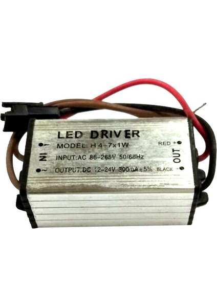 LED Sabit Akım Sürücü Güç Kaynağı 85-265VAC'I 12-24VDC 4-7W'YE Dönüştürmek fiyatları
