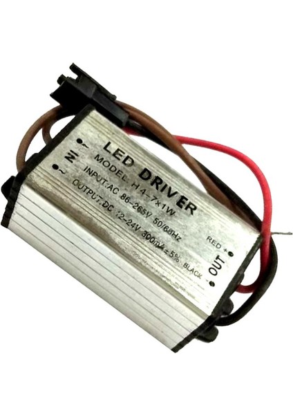 LED Sabit Akım Sürücü Güç Kaynağı 85-265VAC'I 12-24VDC 4-7W'YE Dönüştürmek fırsatları