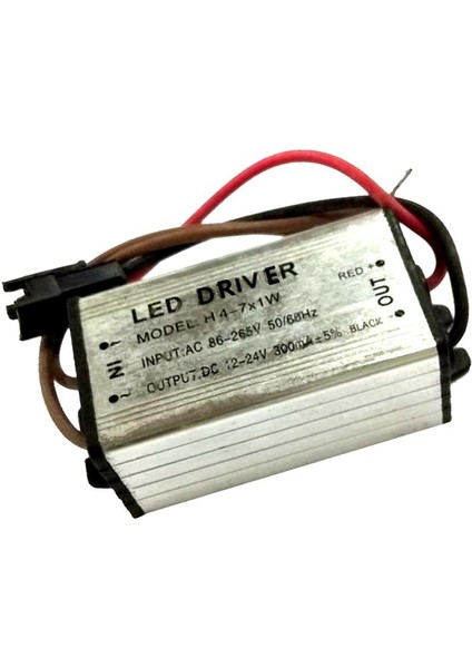 LED Sabit Akım Sürücü Güç Kaynağı 85-265VAC'I 12-24VDC 4-7W'YE Dönüştürmek indirimleri