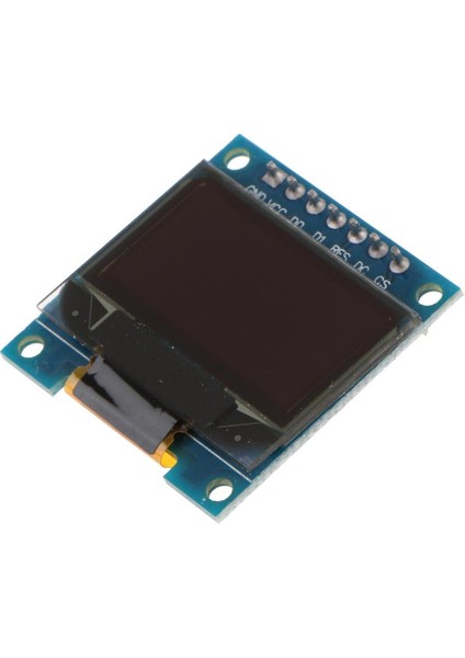 0.96 '' Mavi Karakter Spı I2C Seri 128X64 OLED LCD LED Ekran Modülü