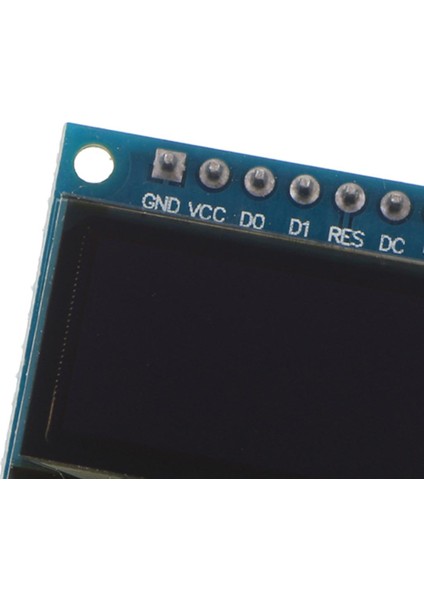 0.96 '' Mavi Karakter Spı I2C Seri 128X64 OLED LCD LED Ekran Modülü
